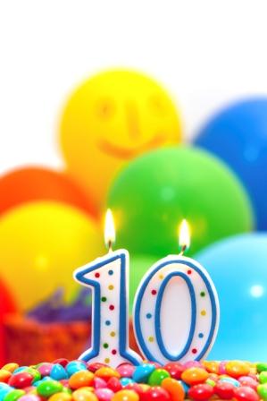 We're ten years old!