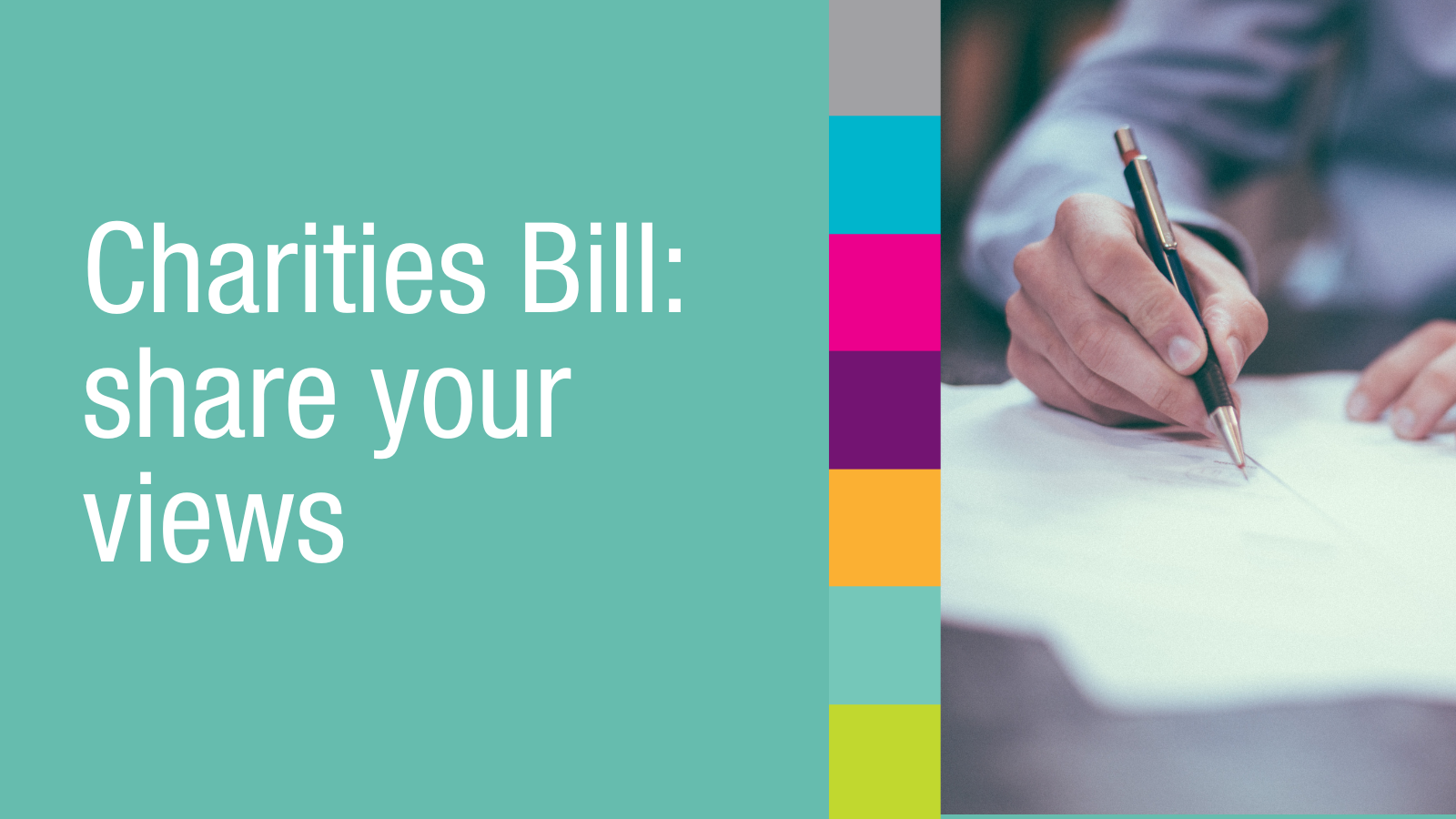 Share your views on the new Charities Bill