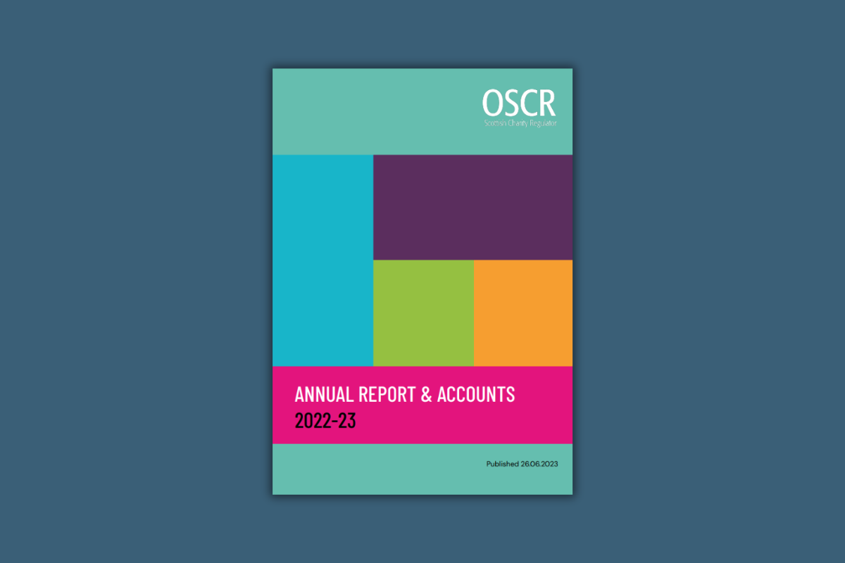 OSCR publishes Annual Report and Accounts 2022-23