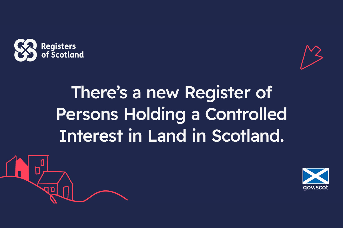 Does your charity own land and property in Scotland?